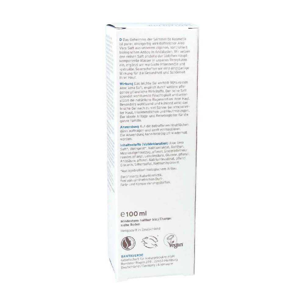 santaverde Santa Verde Pure Aloe Vera Gel (fragrance-free) Saisonale Angebote
