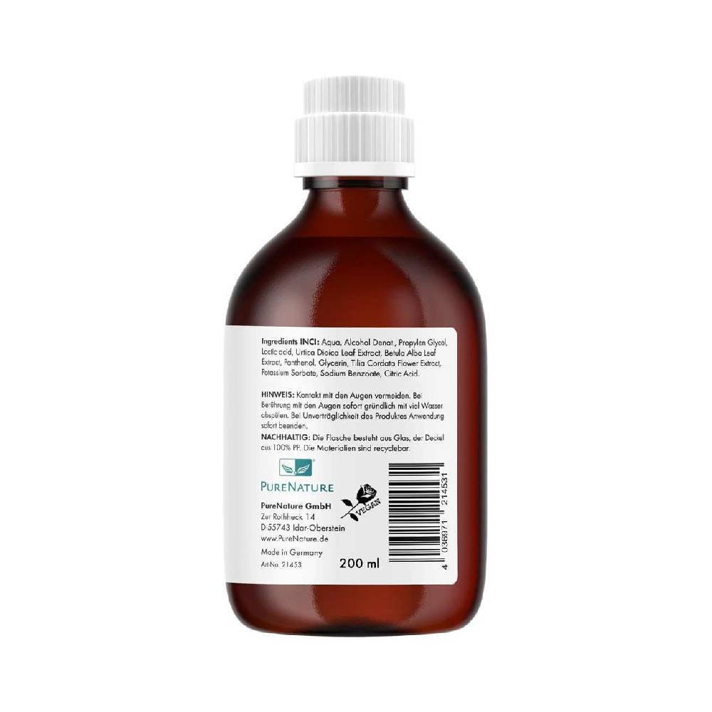 purenature PureNature nettle hair tonic for sensitive scalp Super Sparpreis