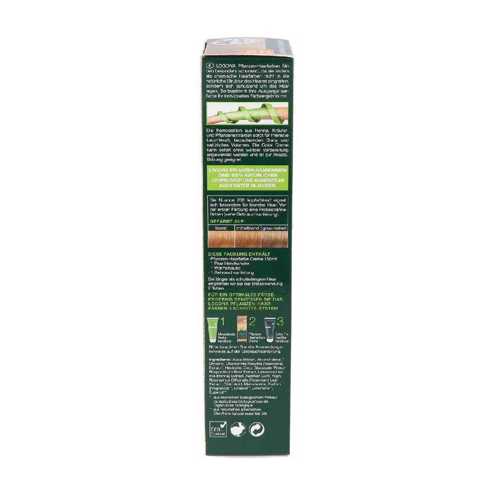 logona Logona Copper Blonde Color Cream for blonde to light brown hair types Wochenangebot