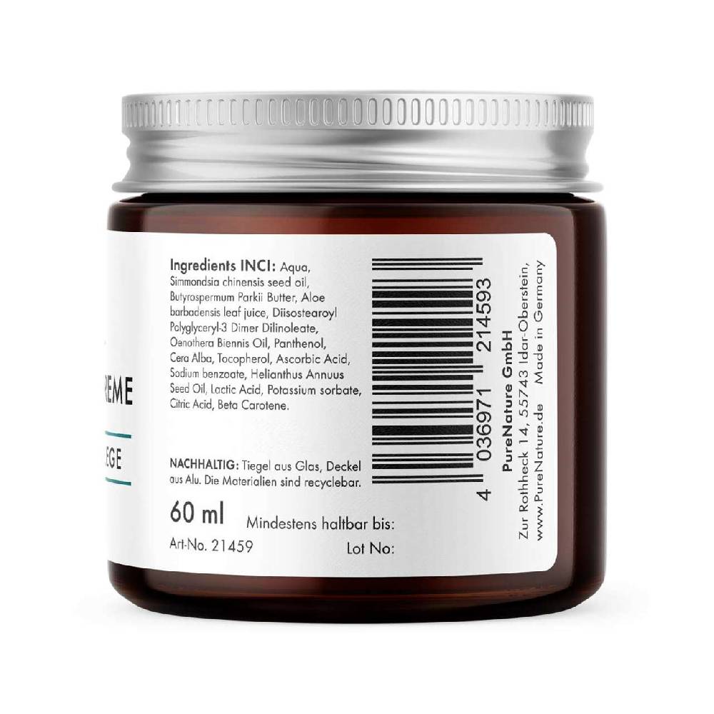 purenature PureNature Vitamin Face Cream - Regenerating Care Kostenloser Versand international