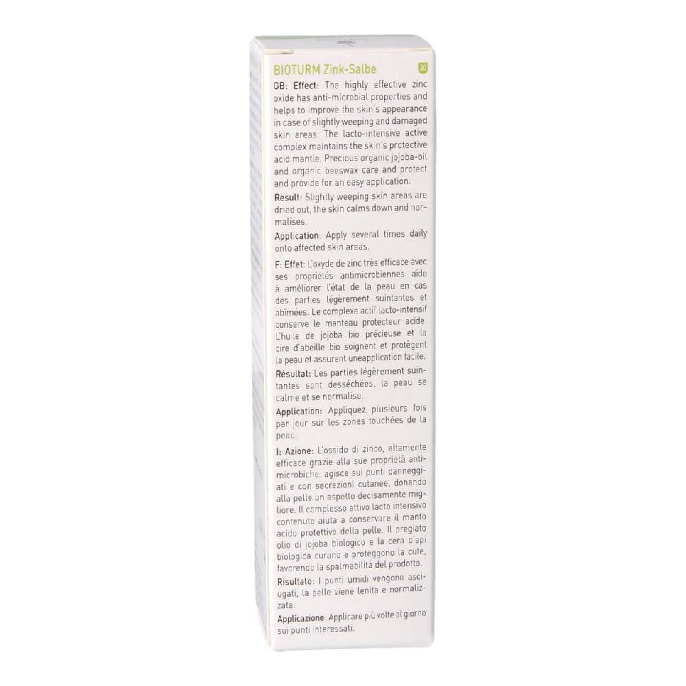 bioturm Zinc Ointment for Skin-Protection Günstiger Verkauf