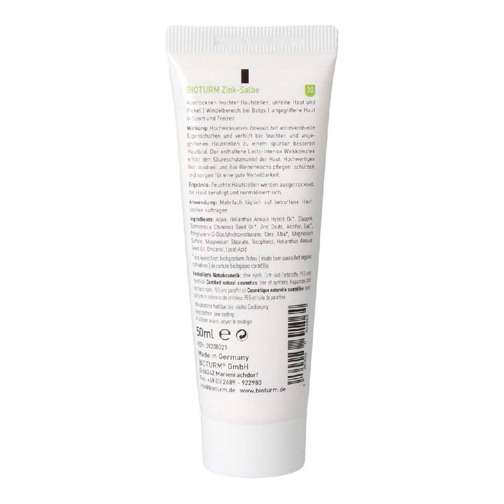 bioturm Zinc Ointment for Skin-Protection Günstiger Verkauf