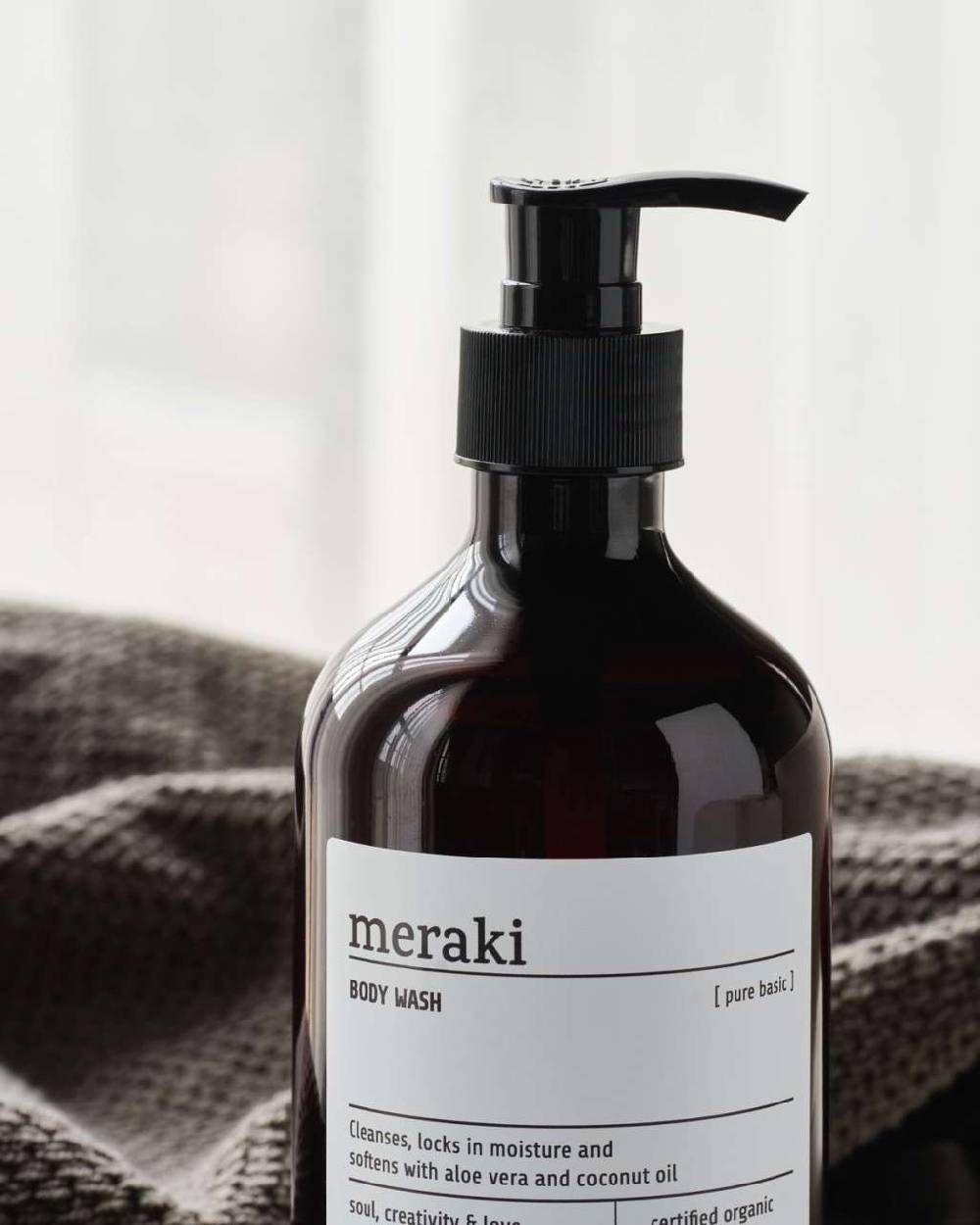 meraki Meraki Pure shower gel without palm oil for sensitive skin Großer Ausverkauf