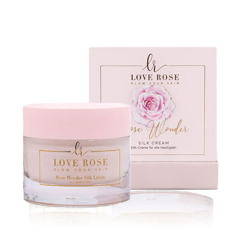 Love Rose Cosmetics Rose Wonder Silk Cream - 24h Pflege Meist gekauft