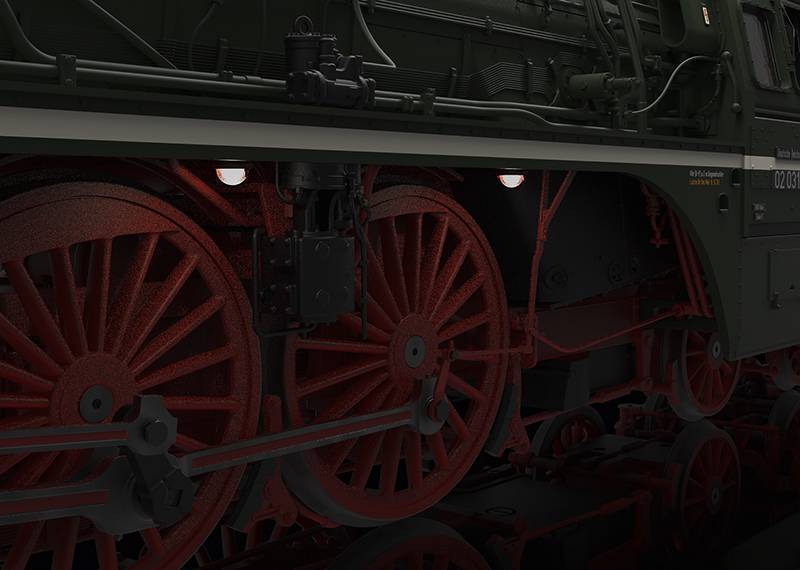 Märklin Dampflokomotive Baureihe 02 Vierteljährliche Förderung