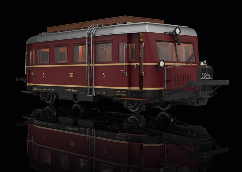 Märklin Dieseltriebwagen Baureihe VT 88.9 - das "Schweineschnäuzchen" Riesige Rabatte
