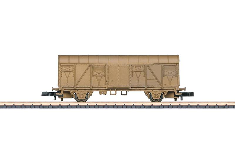 Märklin Gedeckter Güterwagen in Echtbronze Versandkostenfrei
