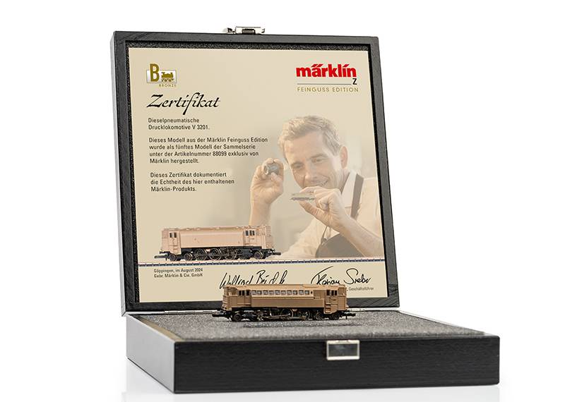 Märklin Dieselpneumatische Drucklokomotive V 3201 Black Friday