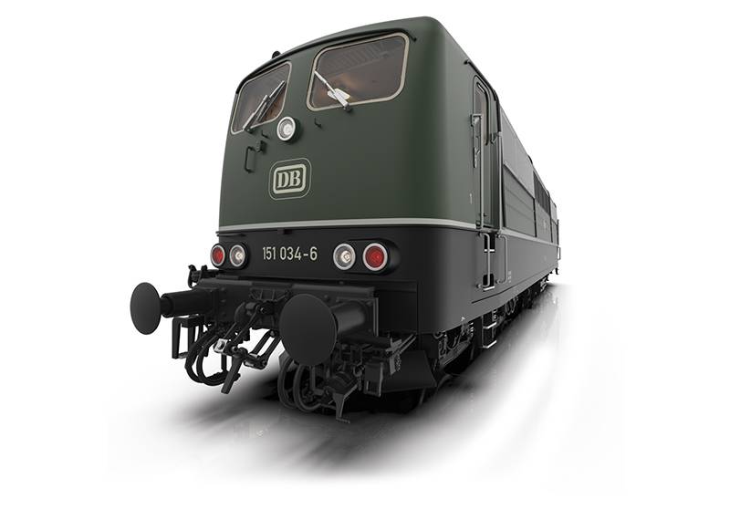 Märklin Elektrolokomotive Baureihe 151 Kauf eins, bekomm eins gratis