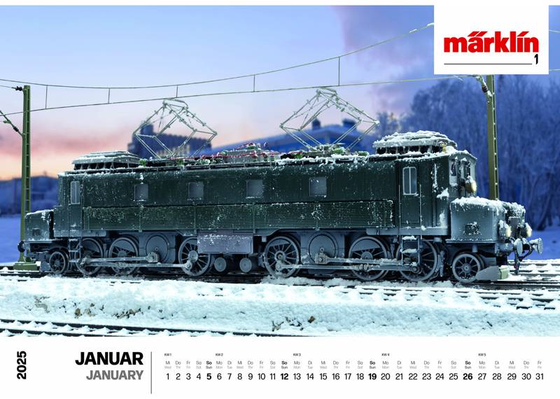 Märklin Märklin-/Trix-Wandkalender 2025 Rabatte dieses Monats