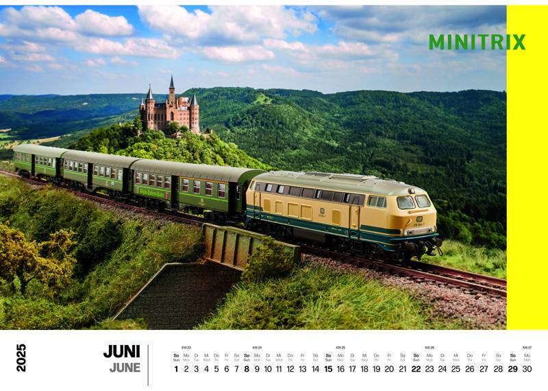 Märklin Märklin-/Trix-Wandkalender 2025 Rabatte dieses Monats