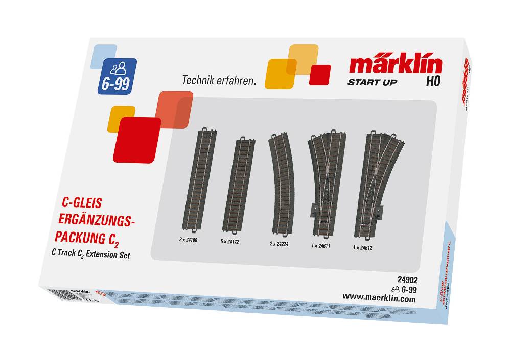 Märklin Märklin Start up - C-Gleis-Ergänzungspackung C2 Tägliche Deals