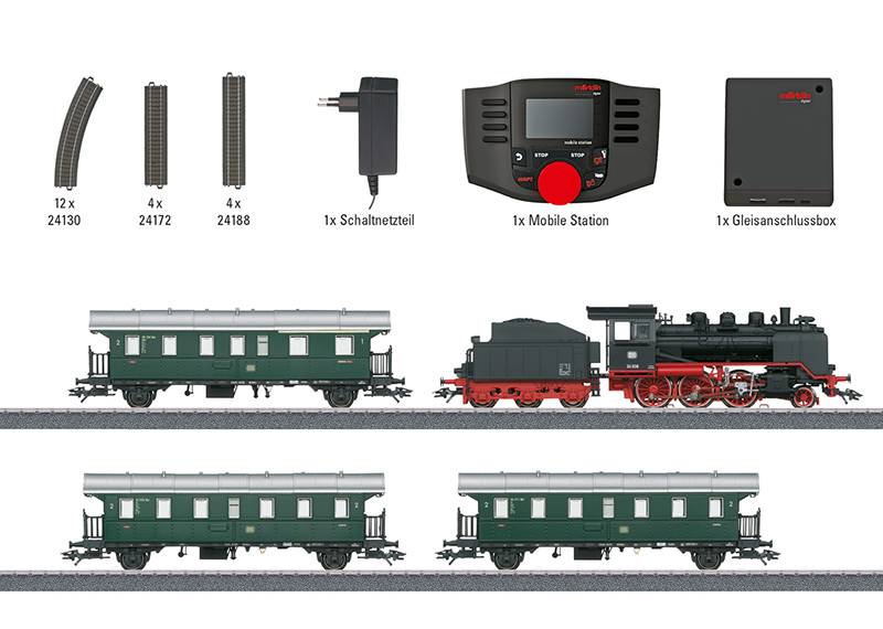 Märklin Digital-Startpackung "Nebenbahn mit BR 24" Lagerräumung