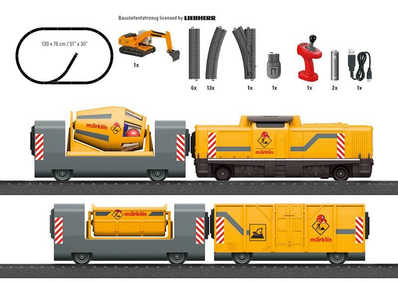 Märklin Märklin my world - Startpackung "Baustelle" Neueste Mode