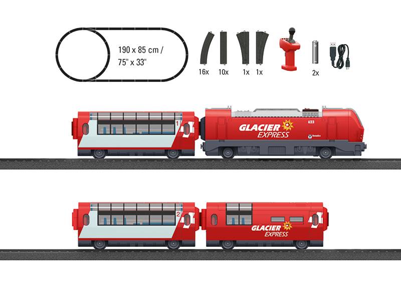 Märklin Märklin my world - Startpackung "Glacier Express" Zeitlich begrenztes Angebot