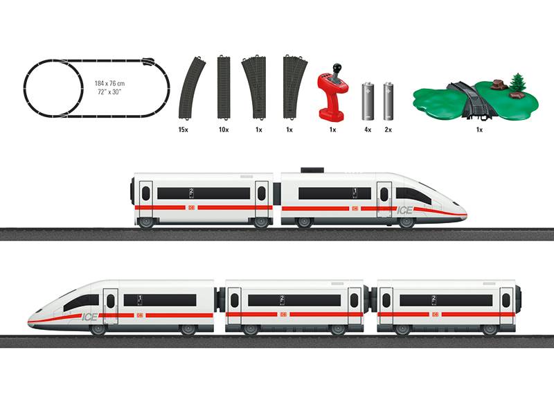 Märklin Märklin my world - Startpackung "ICE 3" für Kinder ab 3 Jahren Blitzangebot