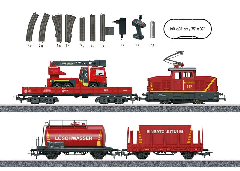 Märklin Märklin Start up - Startpackung "Feuerwehr" für Kinder ab 6 Jahren Räumungsverkauf