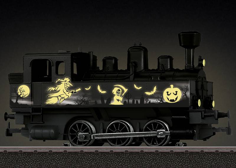 Märklin Märklin Start up - Dampflokomotive Halloween - Glow in the Dark Bis zu 50% Rabatt
