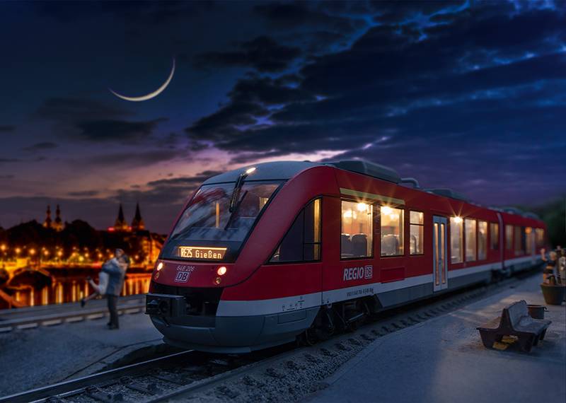 Märklin Nahverkehrs-Dieseltriebwagen Baureihe 648.2 Kostenloser Versand international