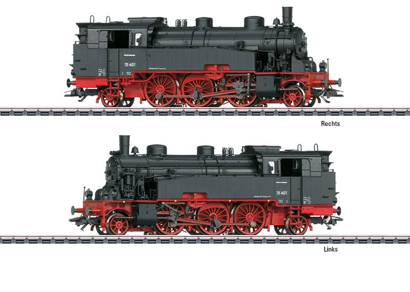 Märklin Dampflokomotive Baureihe 75.4 Valentinstagsangebot