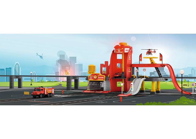 Märklin Märklin my world - Feuerwehr Station mit Licht- und Soundfunktion Bis zu 50% Rabatt