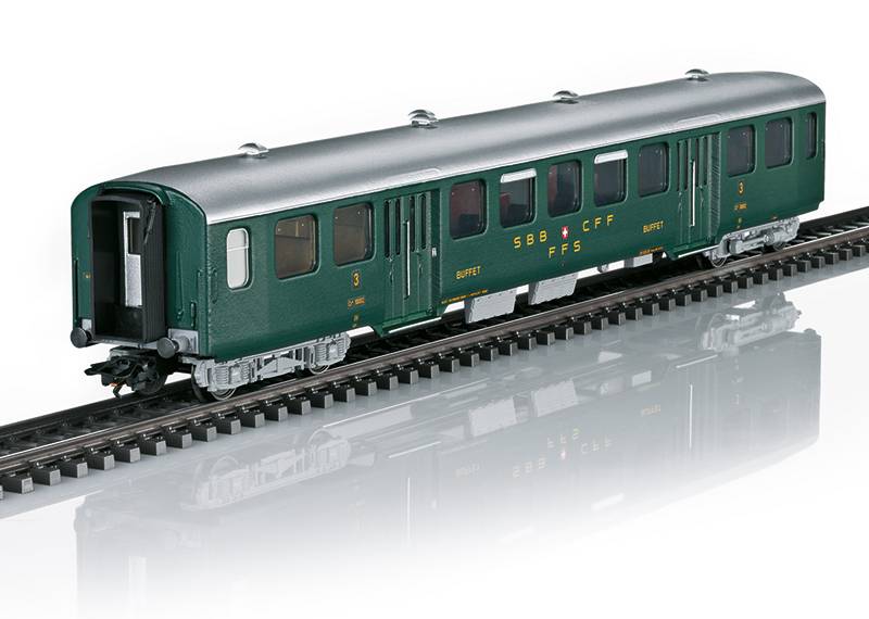 Märklin Leichtstahlwagen-Set zur Ae 3/6 I 50% Rabatt für begrenzte Zeit