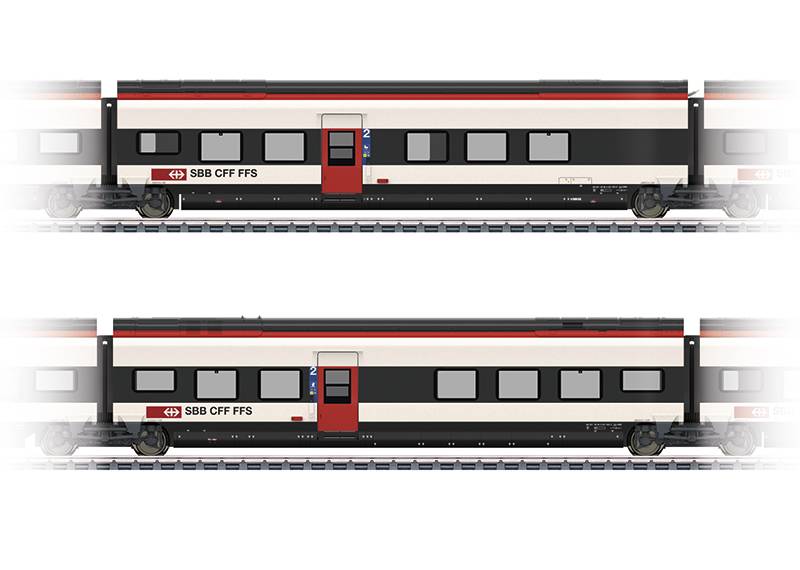 Märklin Ergänzungswagen-Set 2 zum RABe 501 Giruno Online
