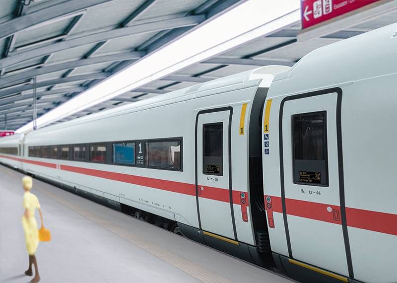 Märklin Ergänzungswagen-Set zum ICE 4 Kostenloser Versand