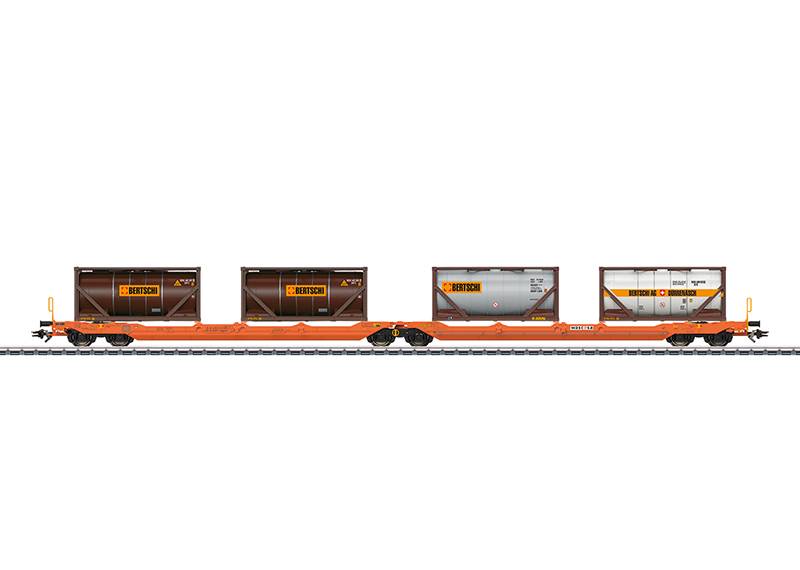 Märklin Doppel-Taschenwagen Sdggmrss Bis zu 50% Rabatt