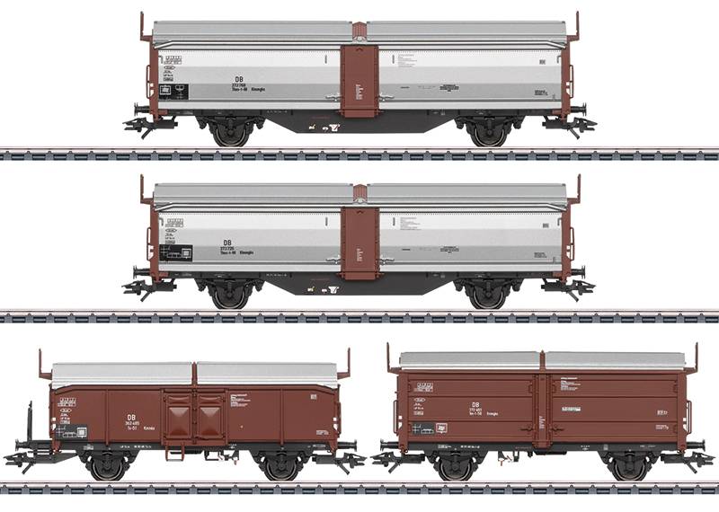 Märklin Schiebedach-/Schiebewandwagen-Set Tbes-t-66 Hotsell