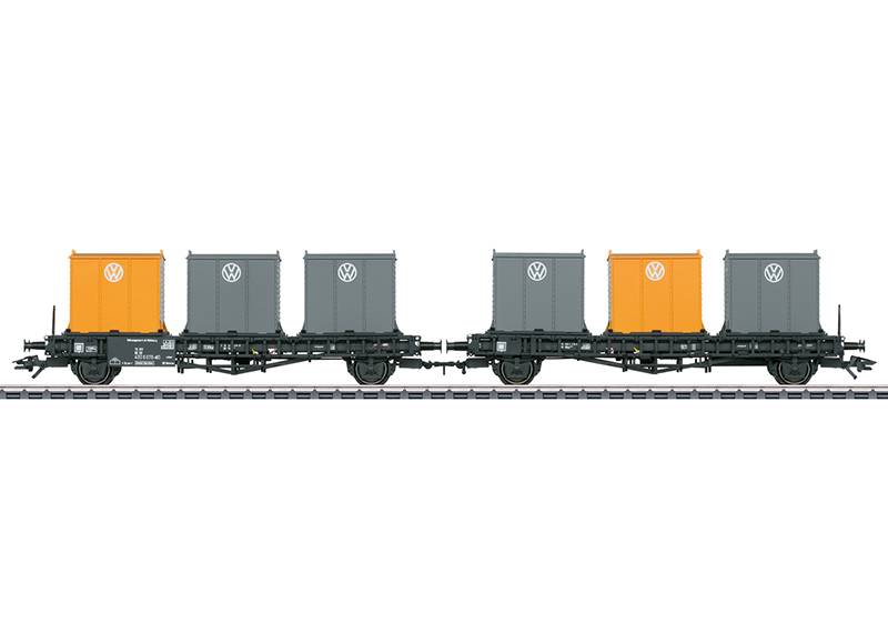Märklin Behälter-Transportwagen Laabs Neueste Mode