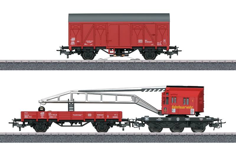 Märklin Märklin Start up - Feuerwehr-Bergekran-Set Letzter Tag