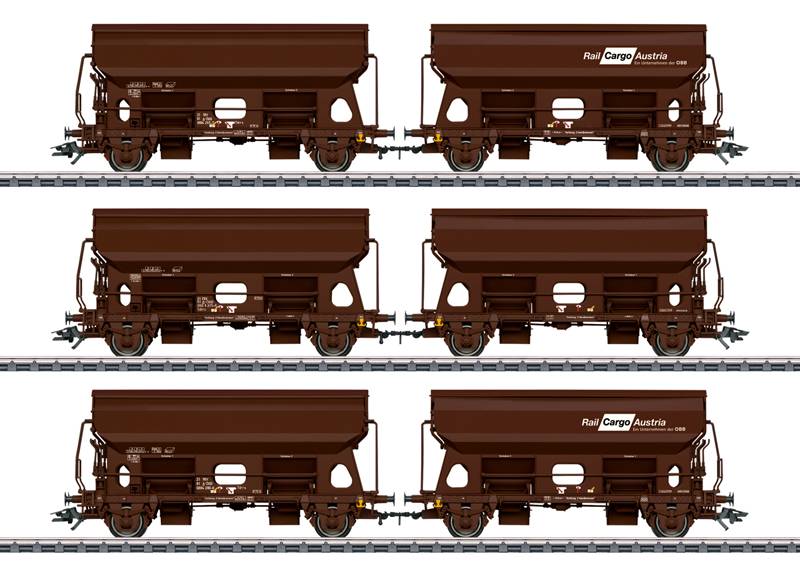 Märklin Schwenkdachwagen-Set RCA Fabrikladen
