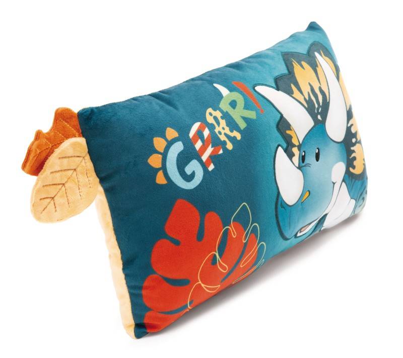 NICI Rechteckiges Kissen Dino Cerastupsy NICI GREEN Super Rabatt