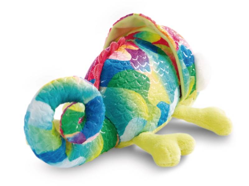 NICI Liegendes Kuscheltier Chamäleon Candymon NICI GREEN Limitierter Zeitrabatt
