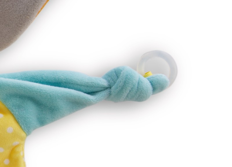 NICI Schmusetuch Esel mit Beißring und Schnullerbefestigung Saisonale Angebote