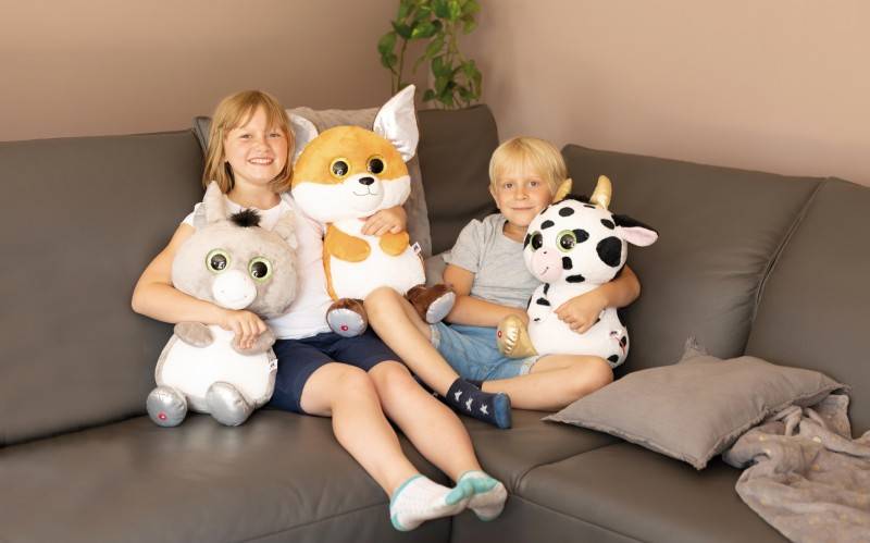 NICI GLUBSCHIS Kuscheltier Esel Donki 45cm Kauf eins, bekomm eins gratis