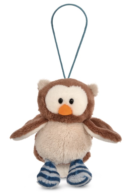 NICI Wendekuscheltier Eule Oscar blau mit Loop NICI GREEN Bis zu 55% Rabatt