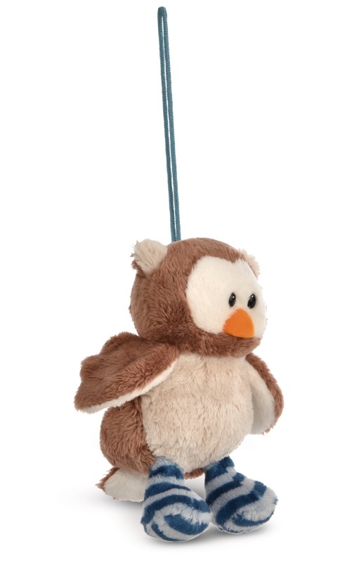 NICI Wendekuscheltier Eule Oscar blau mit Loop NICI GREEN Bis zu 55% Rabatt