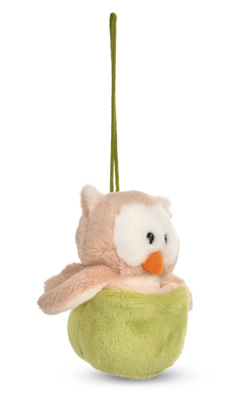 NICI Wendekuscheltier Eule Owluna grün mit Loop NICI GREEN Nur noch ein Tag übrig