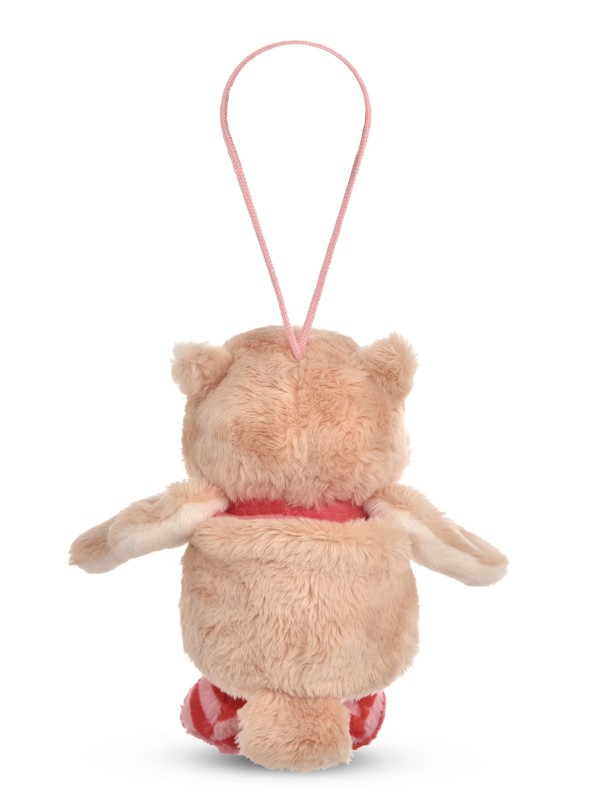 NICI Wendekuscheltier Eule Owluna rosa mit Loop NICI GREEN Clearance-Verkauf