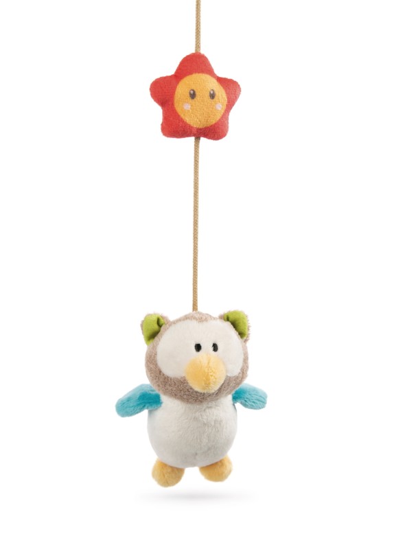 NICI Musik-Mobile Hase und Eule in Geschenkverpackung Begrenzt auf 3 Tage