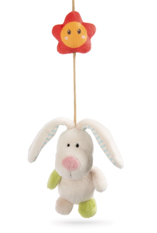 NICI Musik-Mobile Hase und Eule in Geschenkverpackung Begrenzt auf 3 Tage