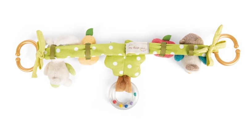NICI Kinderwagenkette Hase und Eule Speichern exportieren