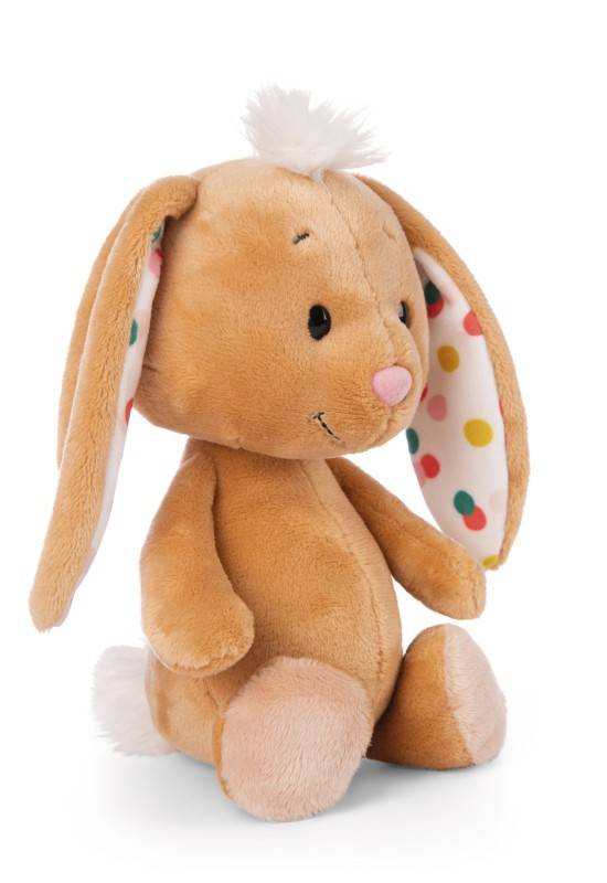 NICI Kuscheltier Hase Happy Rabbits hellbraun 20cm NICI GREEN Kauf eins, bekomm eins gratis
