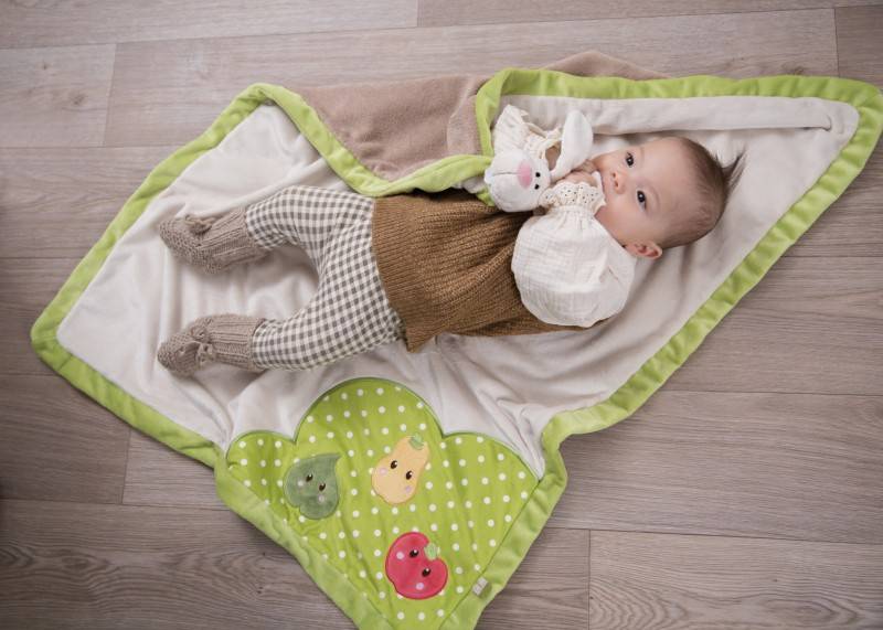 NICI Baby Kuscheldecke mit Schmuse-Hase Tiefpreis