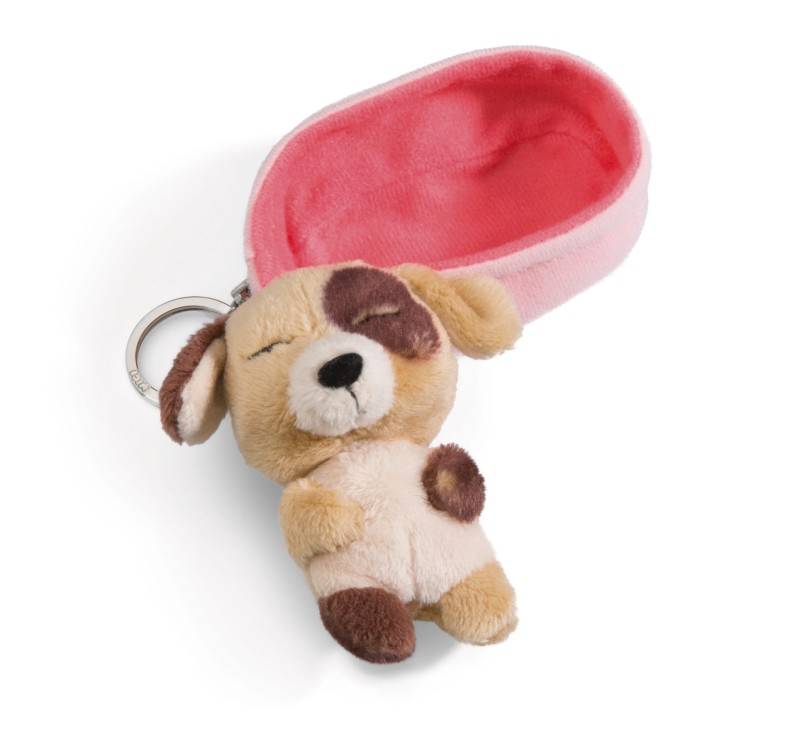 NICI Schlüsselanhänger Sleeping Pets Hund dreifarbig Bis zu 55% Rabatt
