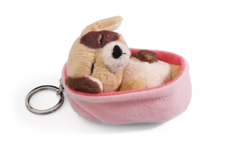 NICI Schlüsselanhänger Sleeping Pets Hund dreifarbig Bis zu 55% Rabatt