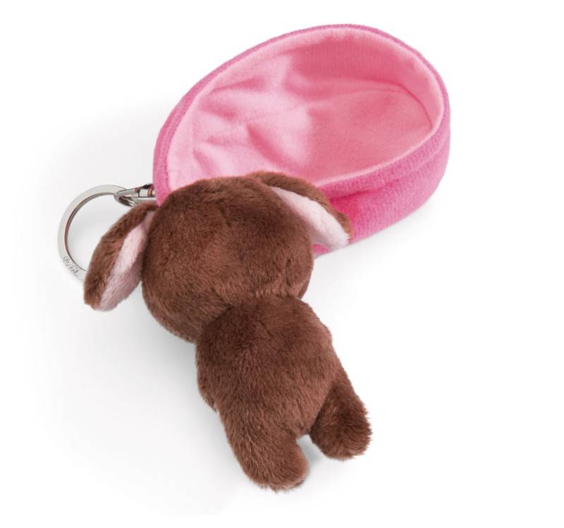 NICI Schlüsselanhänger Sleeping Pets Hund braun Discount Store für neue Produkte