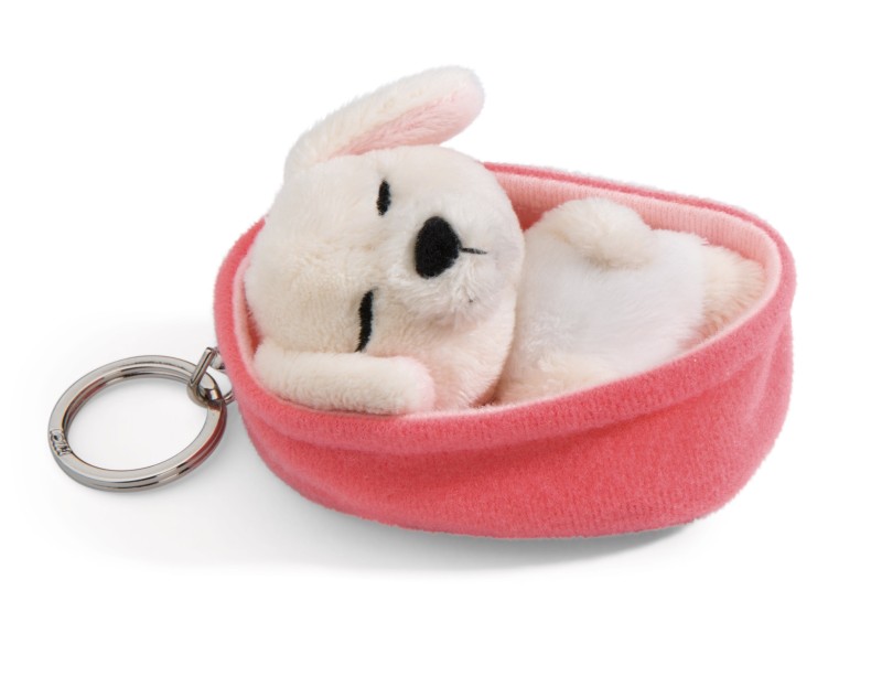 NICI Schlüsselanhänger Sleeping Pets Hund creme Super Rabatt